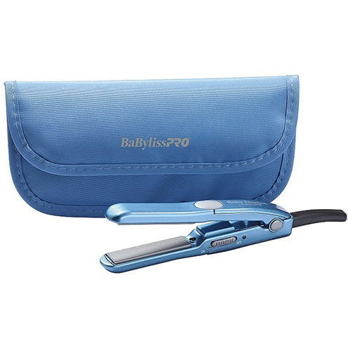 Babyliss Nano Mini Straightening Iron with Travel Pouch